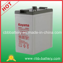 600ah 2V AGM Telecom batterie
